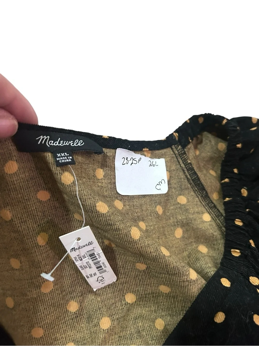Madewell corduroy puff